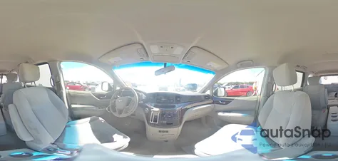 2014 Nissan Quest S из США, поврежденный, VIN JN8AE2KP1E9104385